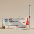 Cilpazin tablet packaging with a pen on a light gray background